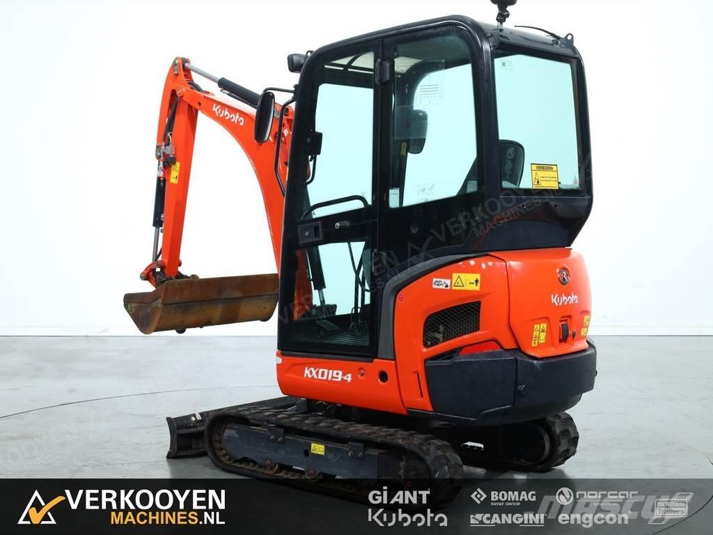 Kubota KX019-4 ミニ油圧ショベル 7t以下（ミニユンボ・ミニディガー）