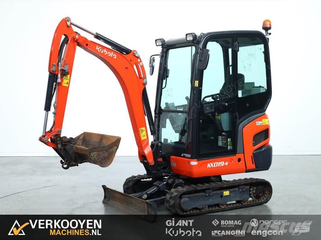 Kubota KX019-4 ミニ油圧ショベル 7t以下（ミニユンボ・ミニディガー）