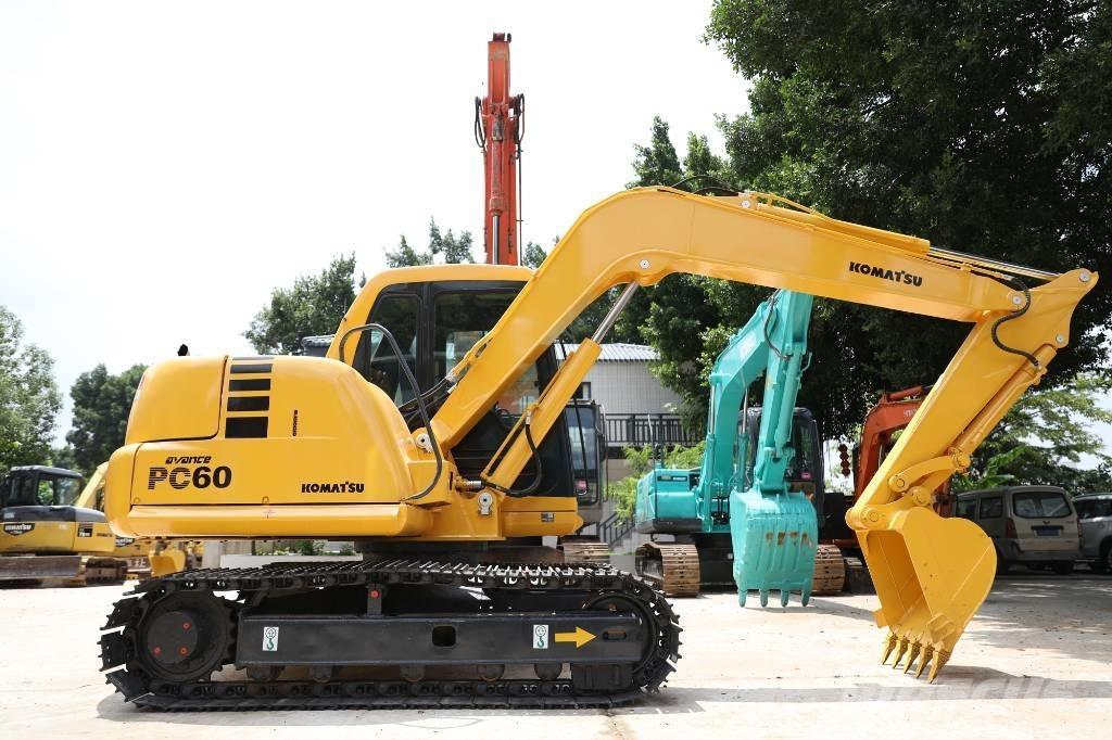 Komatsu PC 60-7 ミニ油圧ショベル 7t以下（ミニユンボ・ミニディガー）