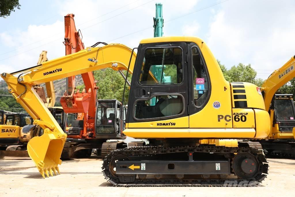 Komatsu PC 60-7 ミニ油圧ショベル 7t以下（ミニユンボ・ミニディガー）