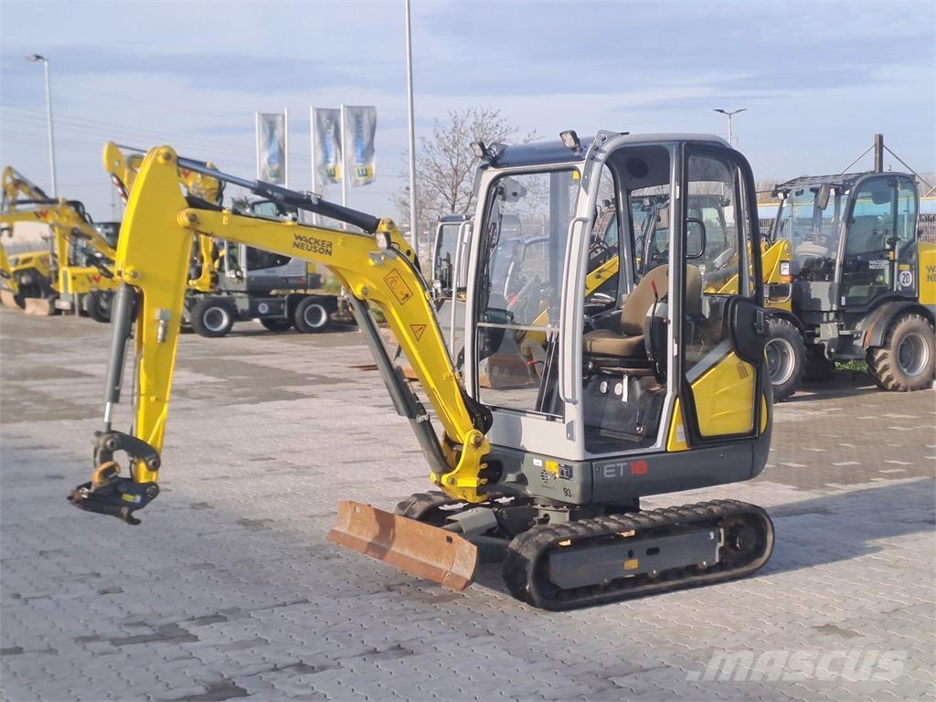 Wacker Neuson ET18 大型油圧ショベル12t以上（パワーショベル・ユンボ）