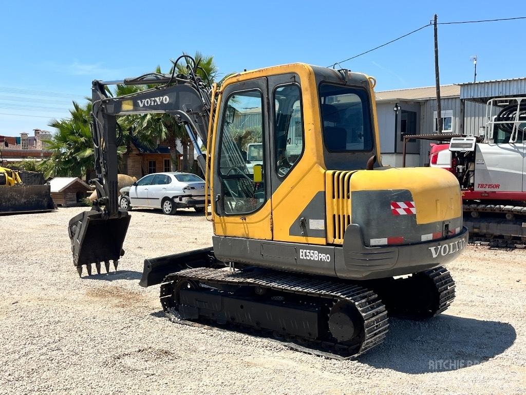 Volvo ECR 55 ミニ油圧ショベル 7t以下（ミニユンボ・ミニディガー）
