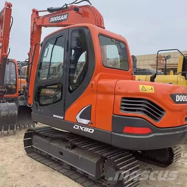 Doosan DX 80 中型油圧ショベル 7ｔ-12ｔ（ユンボ・パワーショベル・バックホー）