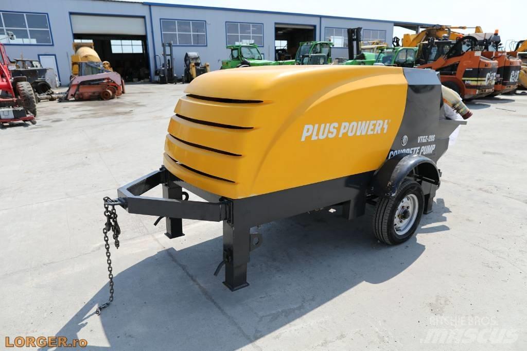 Plus Power VTGZ - 20S コンクリートポンプ車