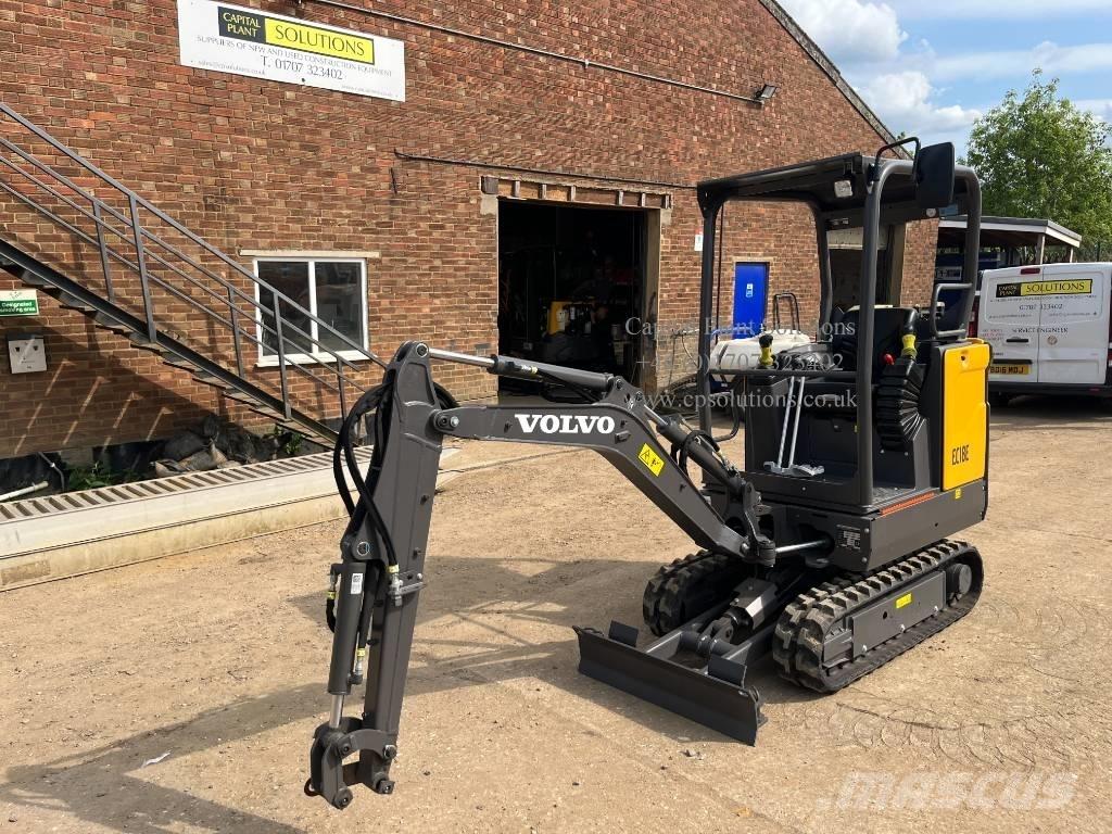 Volvo EC 18 E ミニ油圧ショベル 7t以下（ミニユンボ・ミニディガー）