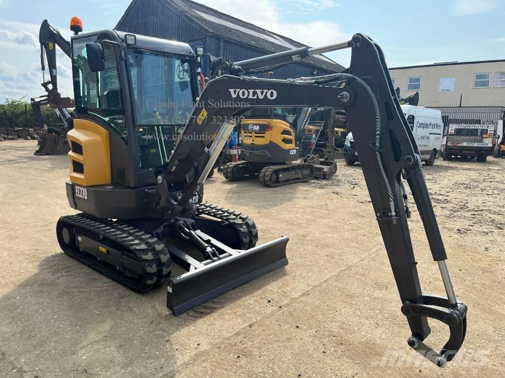Volvo EC 27 D ミニ油圧ショベル 7t以下（ミニユンボ・ミニディガー）