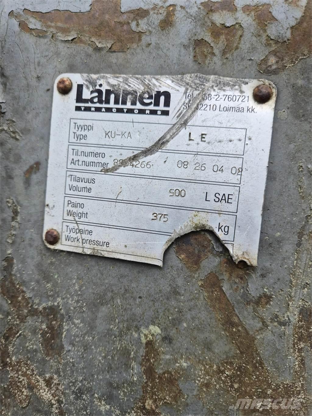 Lännen kynsikauha バケット