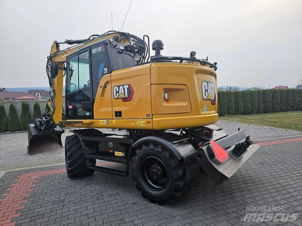 CAT M 315 F ホイール式油圧ショベル（パワーショベル・ユンボ・バックホー）