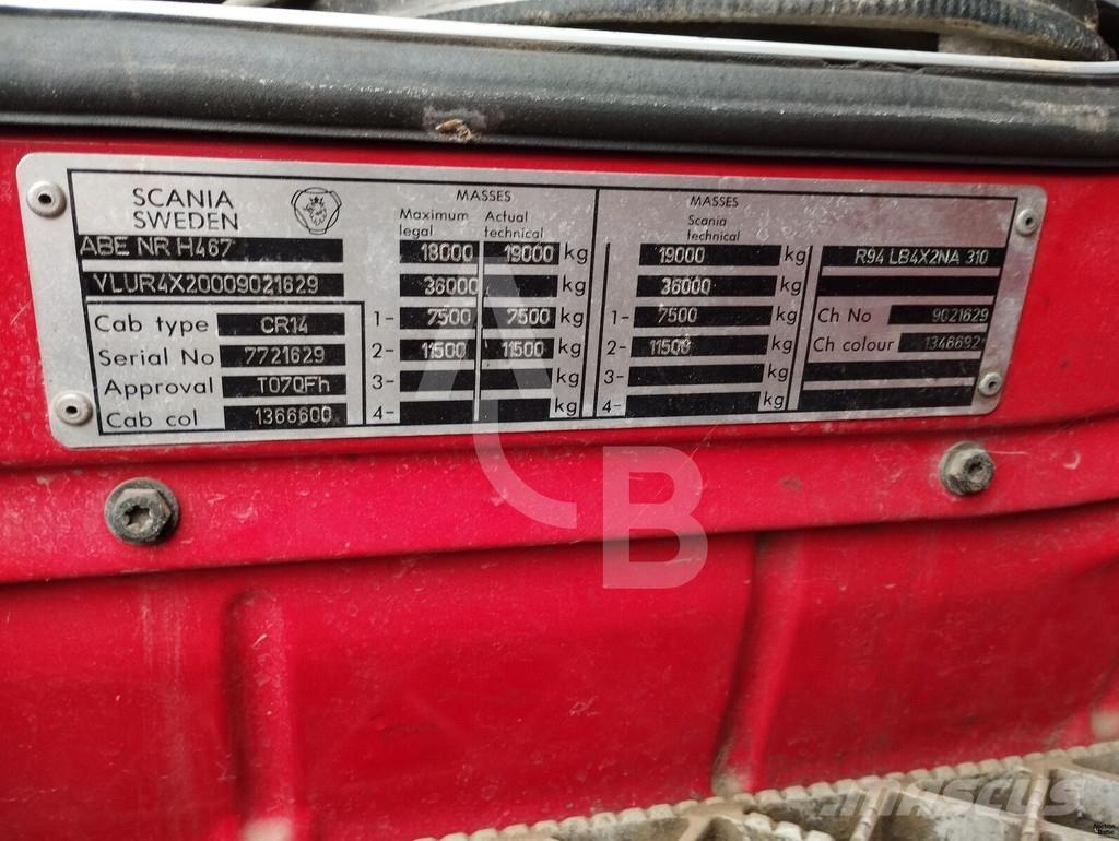 Scania B4X2 ATL タンカートラック