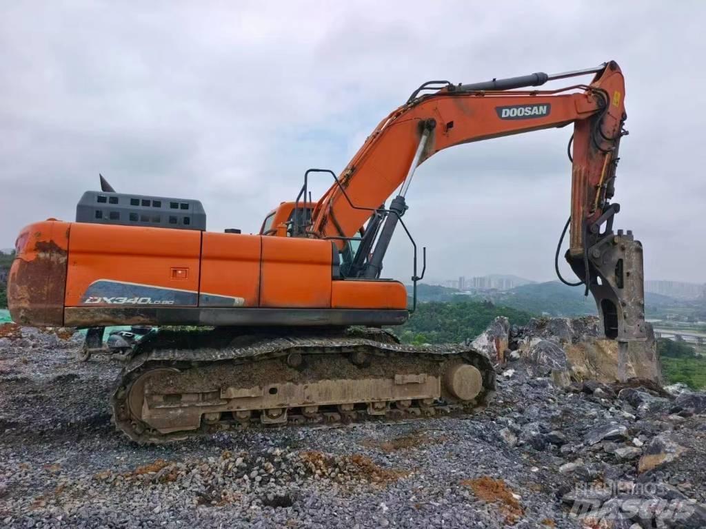 Doosan DX 340 LC-9C 大型油圧ショベル12t以上（パワーショベル・ユンボ）