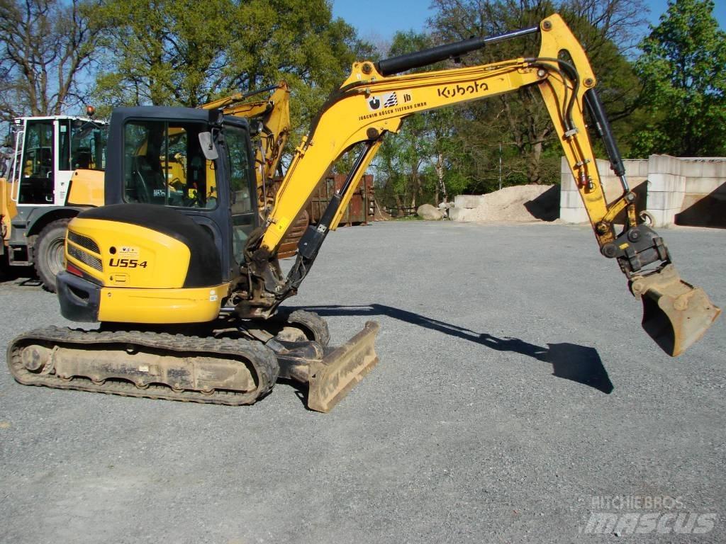 Kubota U 55-4 ミニ油圧ショベル 7t以下（ミニユンボ・ミニディガー）