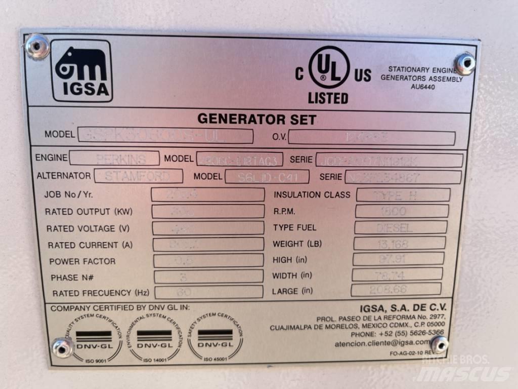 IGSA  GSPK20600L-UL ディーゼル発電機