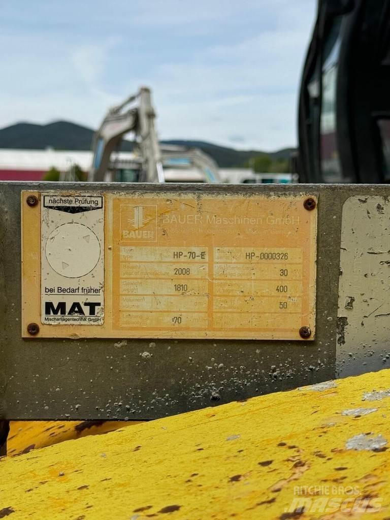 Bauer MAT HP 70 建設機械 -　その他