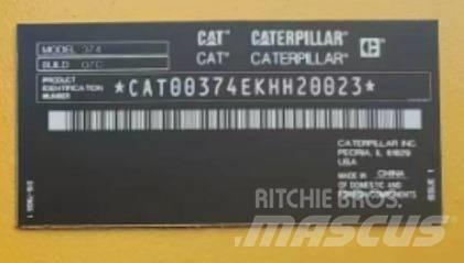 CAT 374 大型油圧ショベル12t以上（パワーショベル・ユンボ）