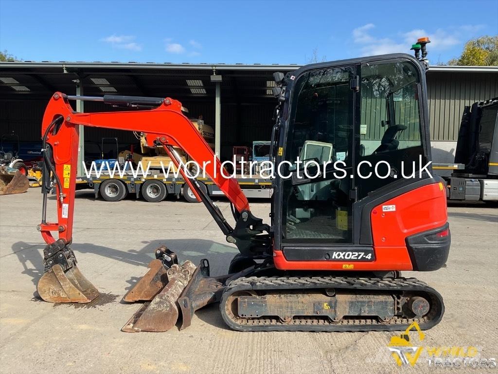 Kubota KX 027-4 ミニ油圧ショベル 7t以下（ミニユンボ・ミニディガー）