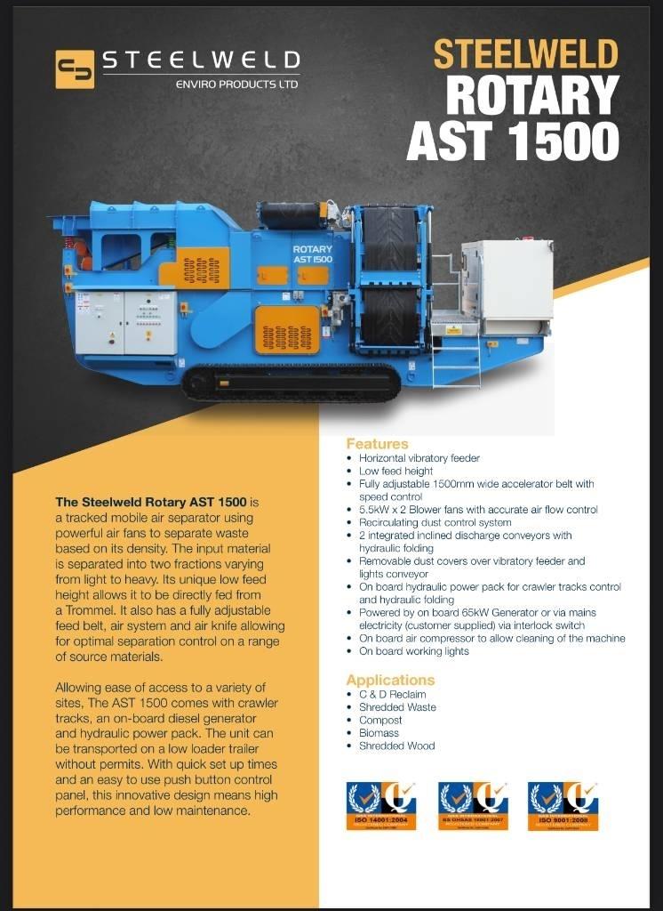  STEELWELD AST1500 自走式スクリーン