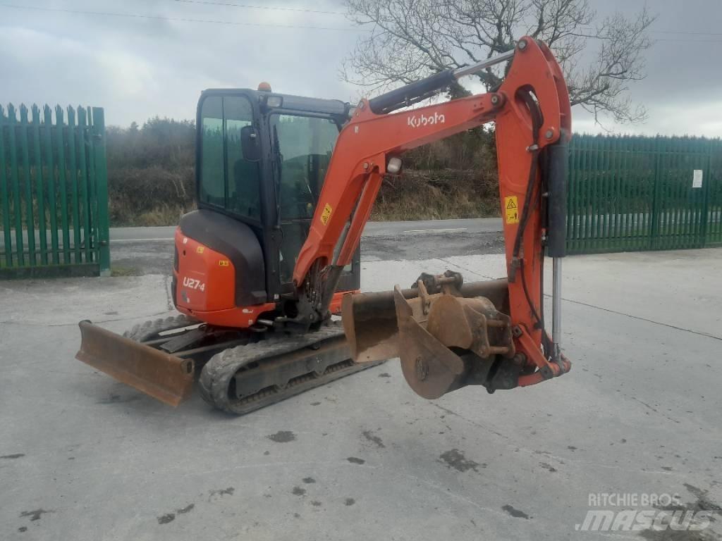 Kubota U 27-4 ミニ油圧ショベル 7t以下（ミニユンボ・ミニディガー）