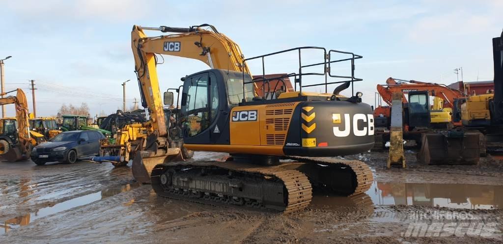 JCB JS 220 LC 大型油圧ショベル12t以上（パワーショベル・ユンボ）