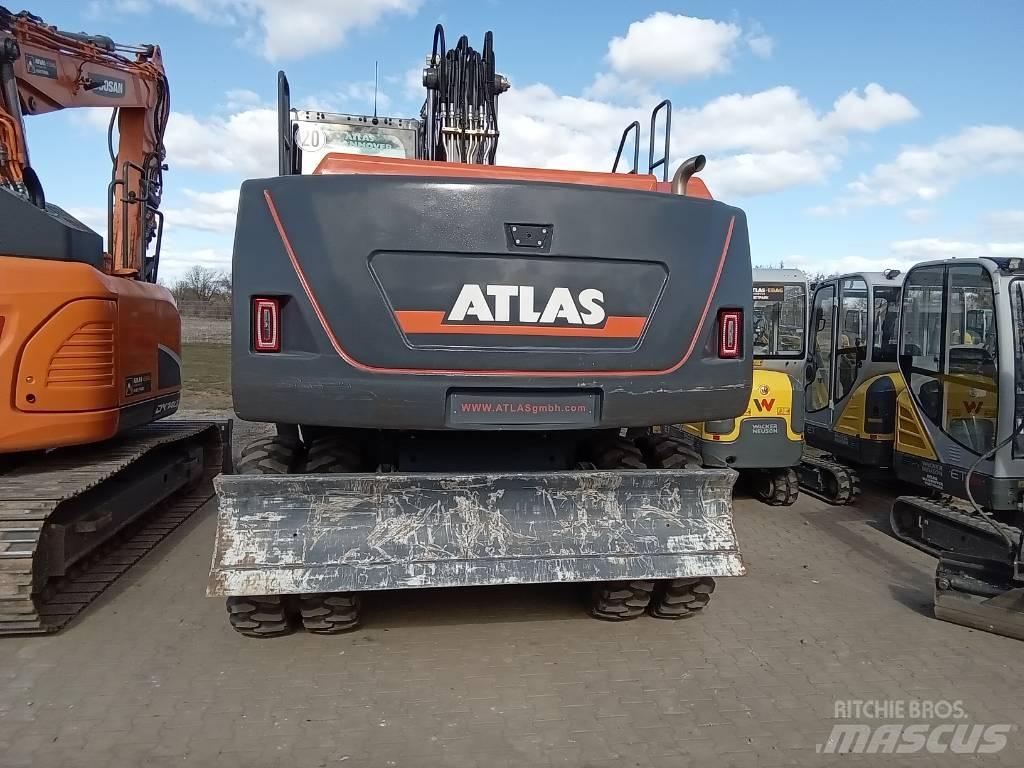 Atlas 150W ホイール式油圧ショベル（パワーショベル・ユンボ・バックホー）