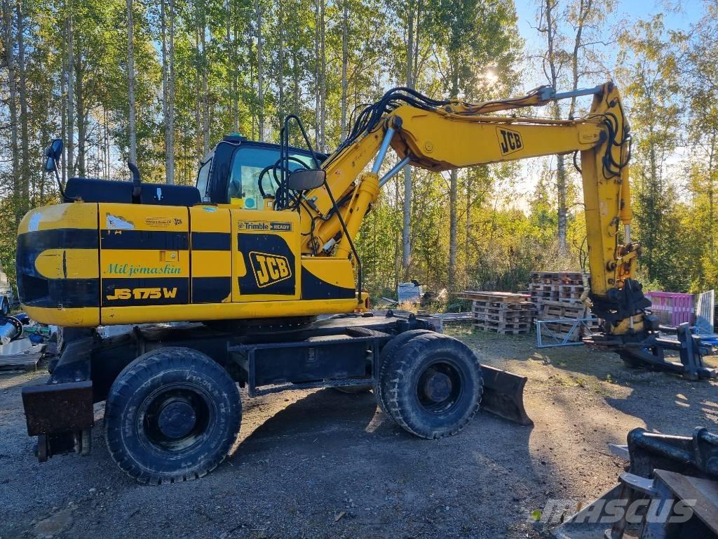 JCB JS 175 W -2001 ホイール式油圧ショベル（パワーショベル・ユンボ・バックホー）