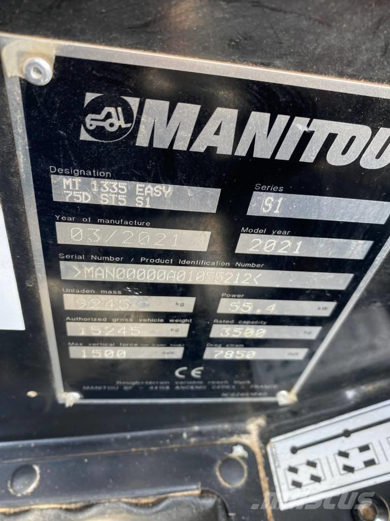 Manitou MT 1335 テレスコーピックハンドラー