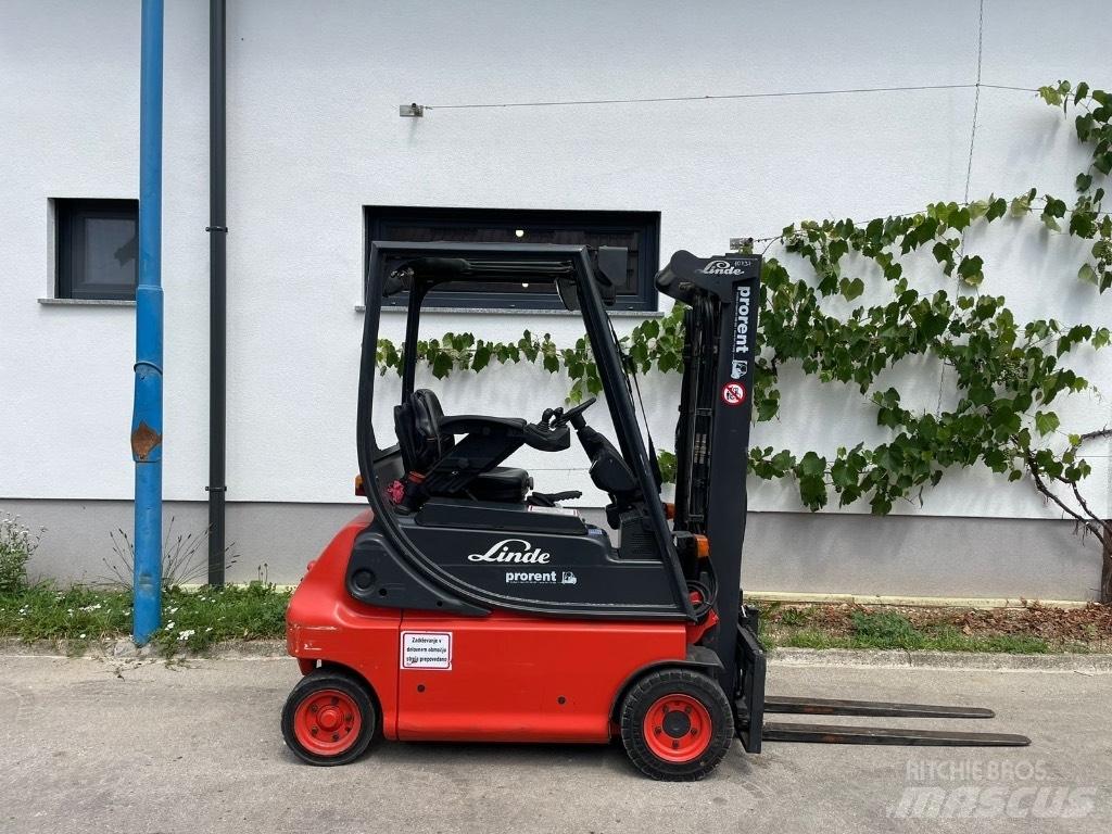 Linde E 16 P バッテリーフォークリフト