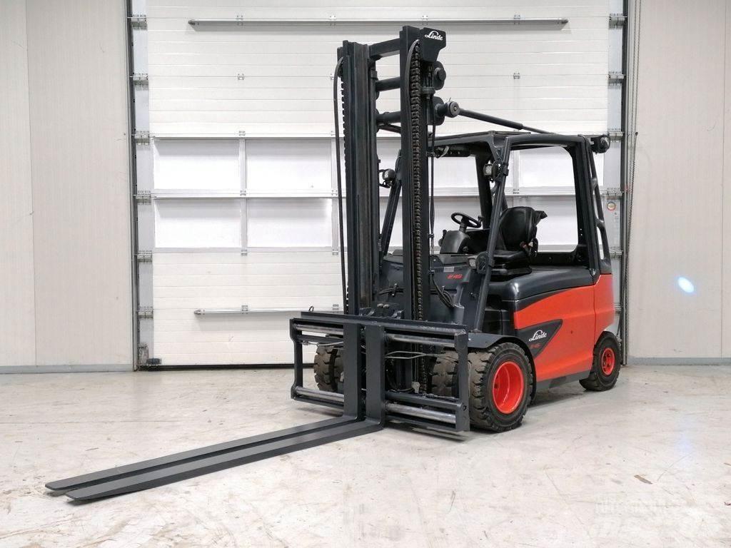 Linde E45HL/01-600 バッテリーフォークリフト
