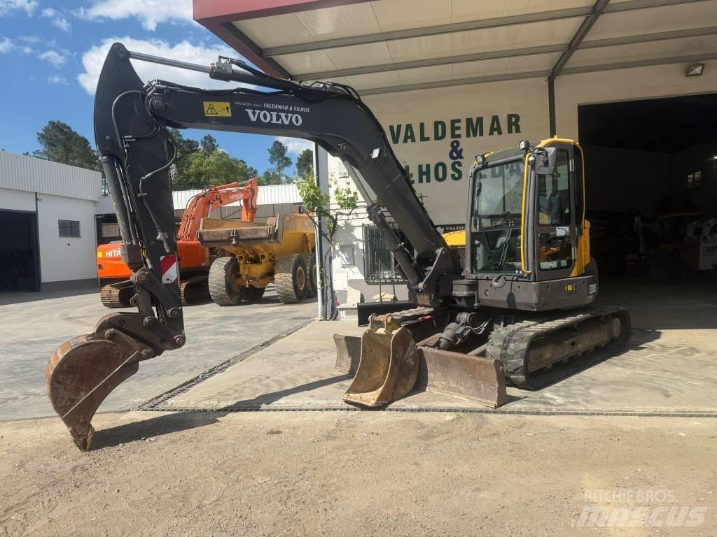 Volvo ECR 88 D, ECR88 中型油圧ショベル 7ｔ-12ｔ（ユンボ・パワーショベル・バックホー）