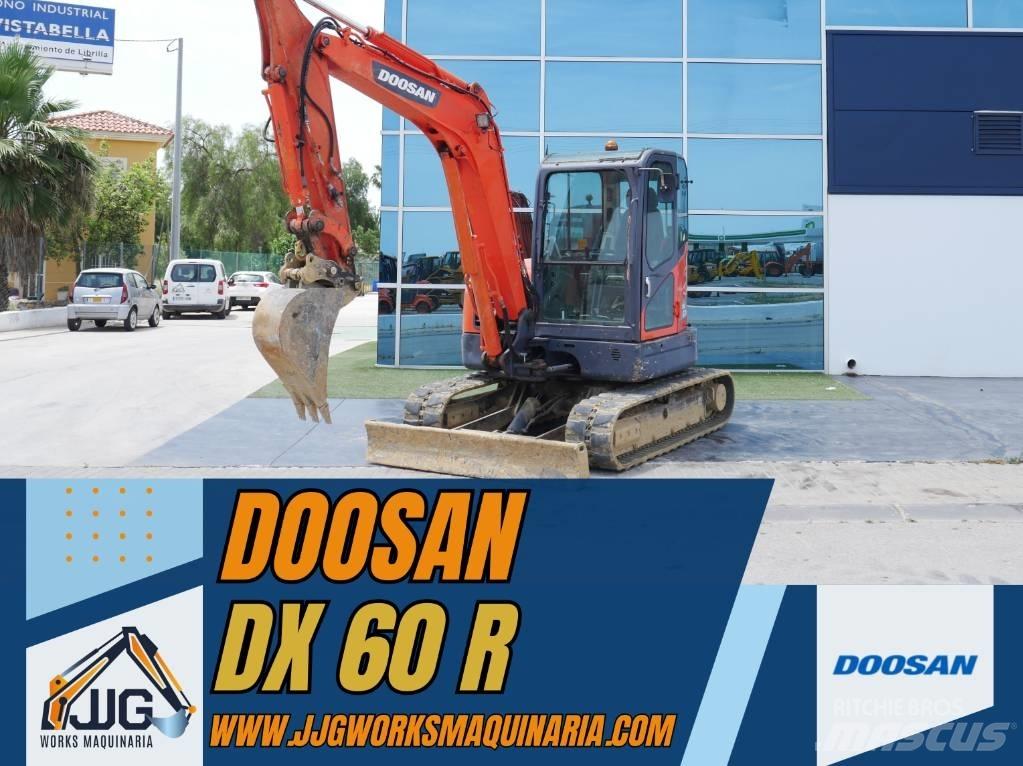 Doosan DX 60 R ミニ油圧ショベル 7t以下（ミニユンボ・ミニディガー）