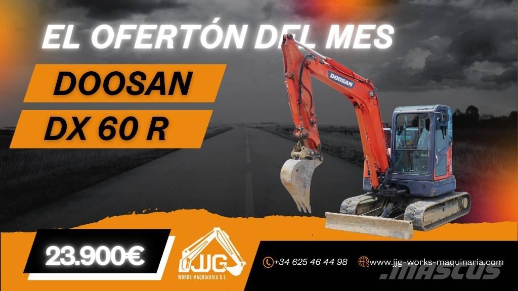 Doosan DX 60 R ミニ油圧ショベル 7t以下（ミニユンボ・ミニディガー）