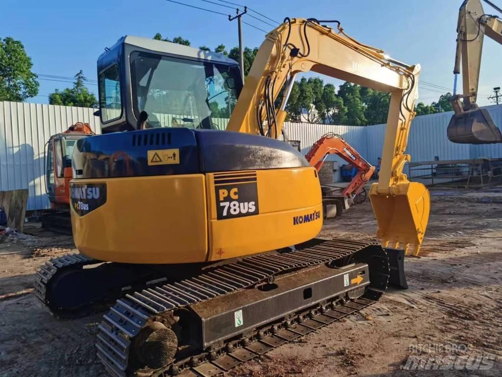 Komatsu PC 78 US 中型油圧ショベル 7ｔ-12ｔ（ユンボ・パワーショベル・バックホー）