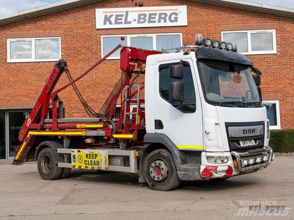 DAF LF230 4x2 スキップローダートラック