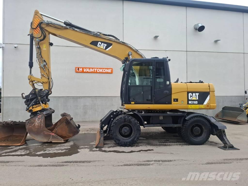 CAT 316D ホイール式油圧ショベル（パワーショベル・ユンボ・バックホー）