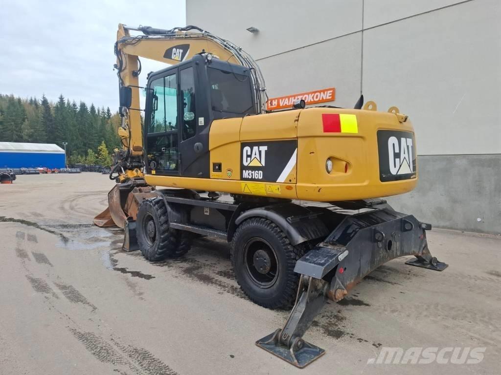 CAT 316D ホイール式油圧ショベル（パワーショベル・ユンボ・バックホー）