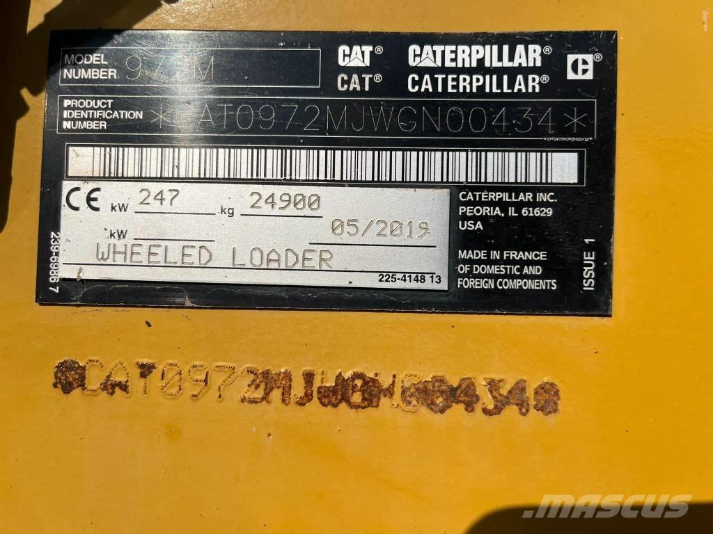 CAT 972 M ホイールローダー・タイヤショベル