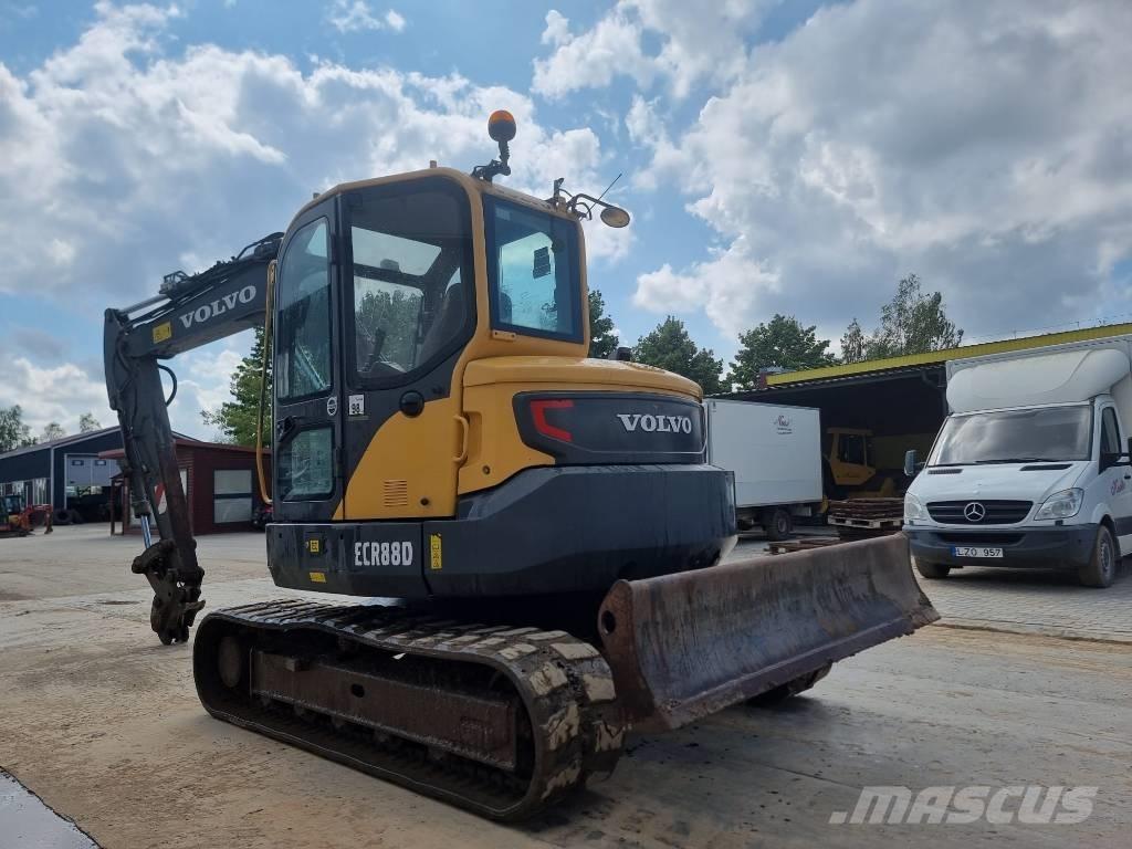 Volvo ECR 88 D 中型油圧ショベル 7ｔ-12ｔ（ユンボ・パワーショベル・バックホー）