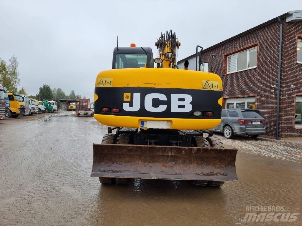 JCB JS 145 W ホイール式油圧ショベル（パワーショベル・ユンボ・バックホー）