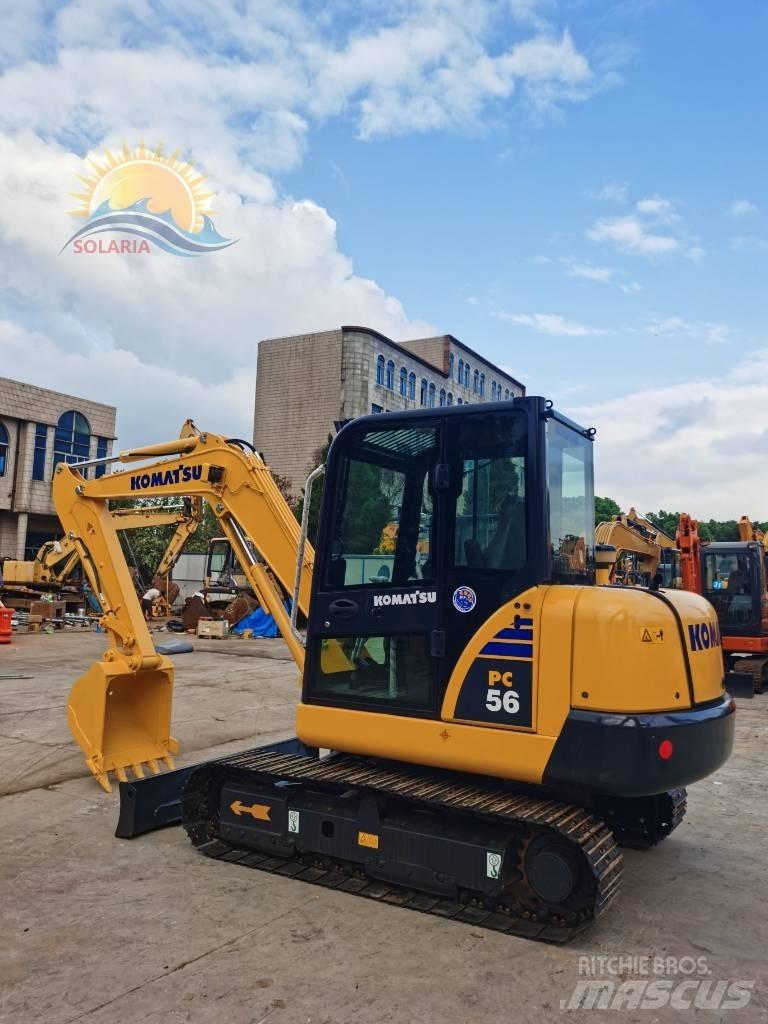 Komatsu PC 56-7 ミニ油圧ショベル 7t以下（ミニユンボ・ミニディガー）