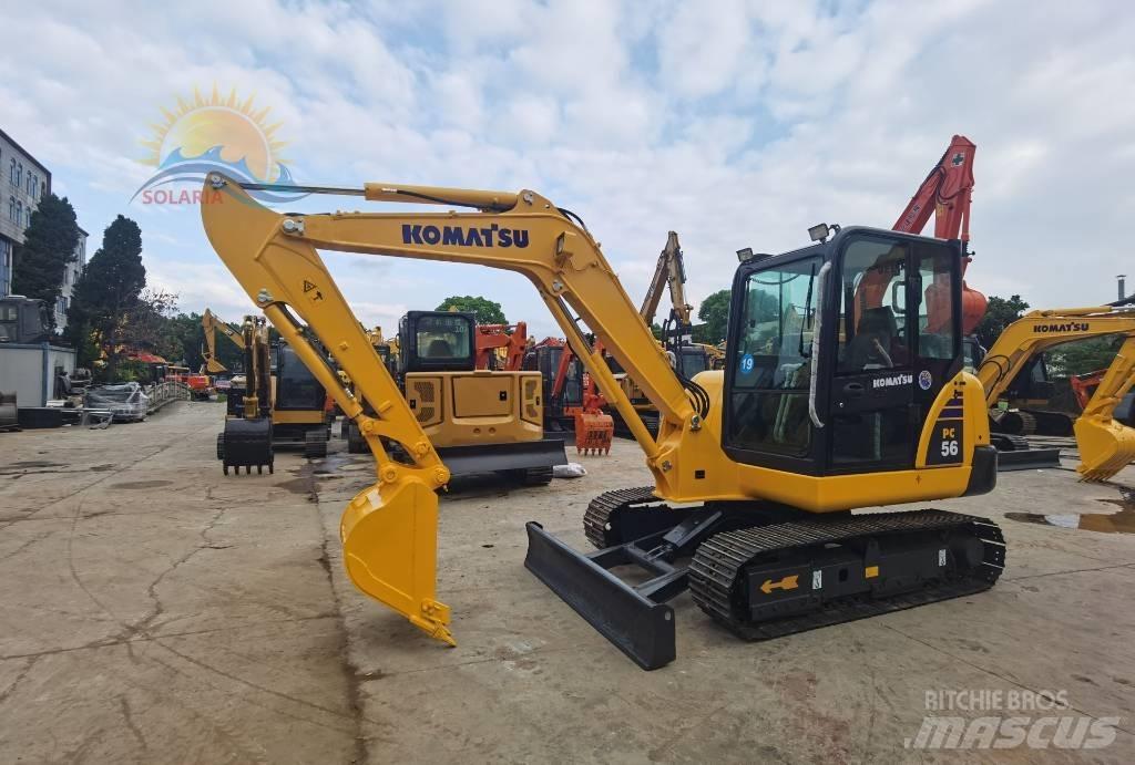 Komatsu PC 56-7 ミニ油圧ショベル 7t以下（ミニユンボ・ミニディガー）