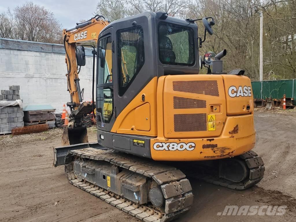 CASE CX 80 C 大型油圧ショベル12t以上（パワーショベル・ユンボ）