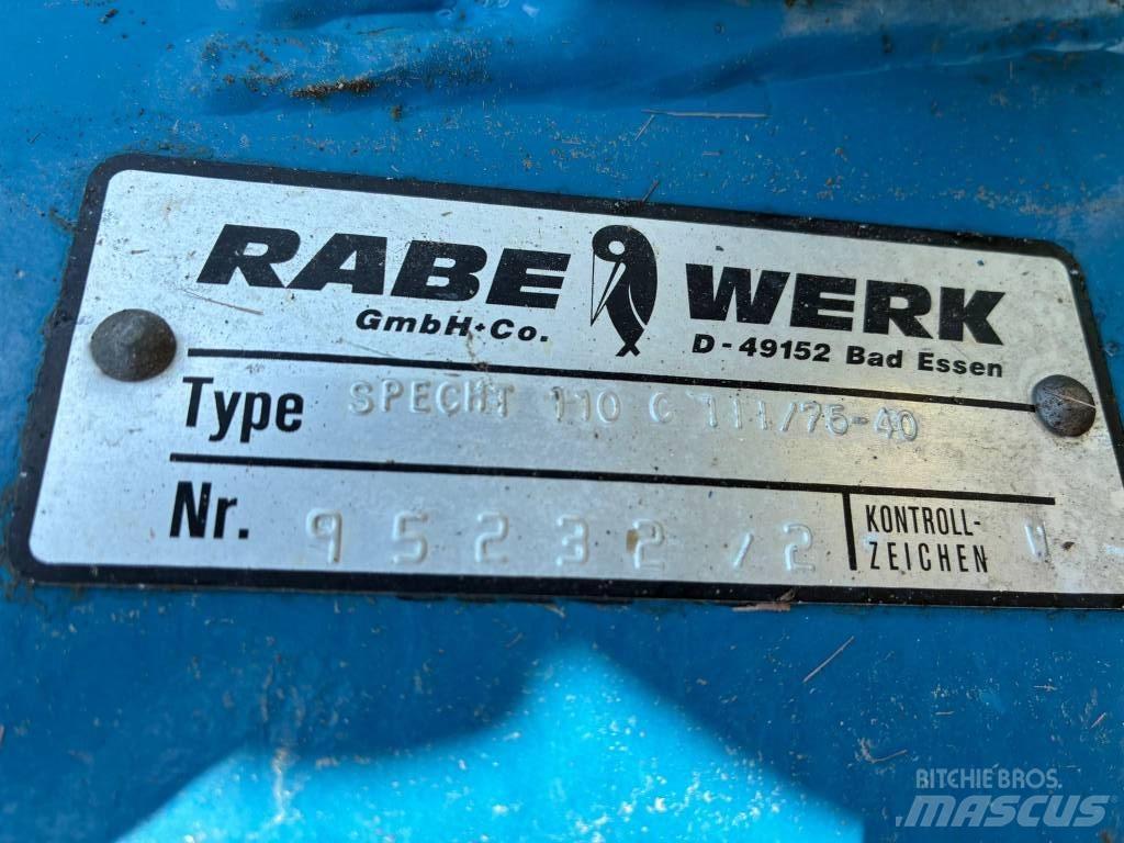 Rabe Specht 110 リバーシブルプラウ