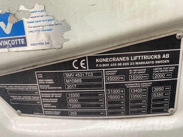 Konecranes SMV 4531 リーチスタッカー