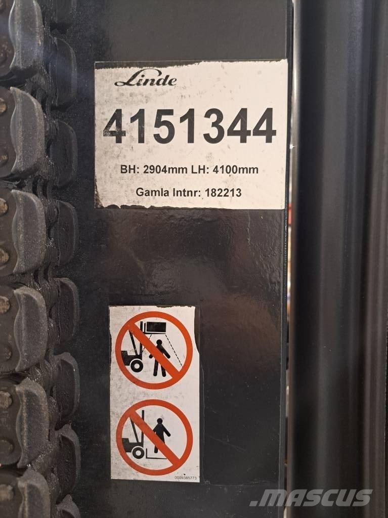 Linde E50HL-01 バッテリーフォークリフト
