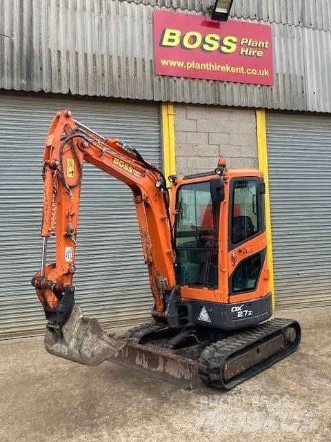 Doosan DX 27 Z ミニ油圧ショベル 7t以下（ミニユンボ・ミニディガー）