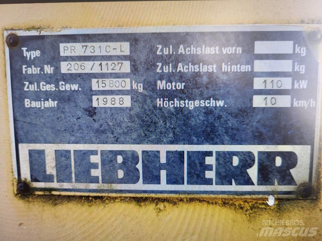 Liebherr PR 731 CL ブルドーザー