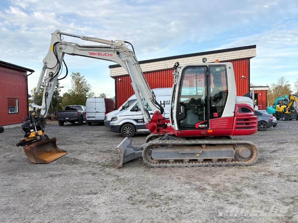 Takeuchi TB290 中型油圧ショベル 7ｔ-12ｔ（ユンボ・パワーショベル・バックホー）