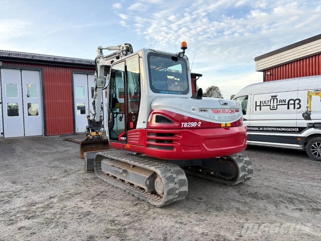 Takeuchi TB290 中型油圧ショベル 7ｔ-12ｔ（ユンボ・パワーショベル・バックホー）