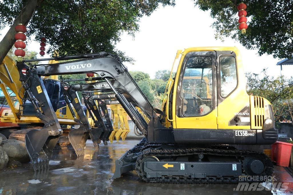 Volvo EC 55 B ミニ油圧ショベル 7t以下（ミニユンボ・ミニディガー）