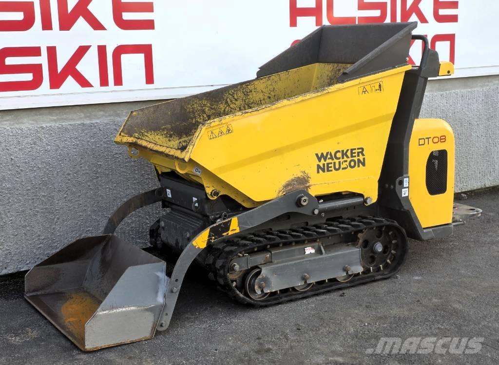 Wacker Neusson DT08 サイト　ダンプ
