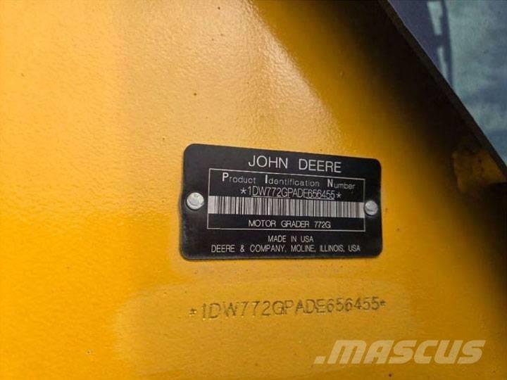 John Deere 772GP モーターグレーダー